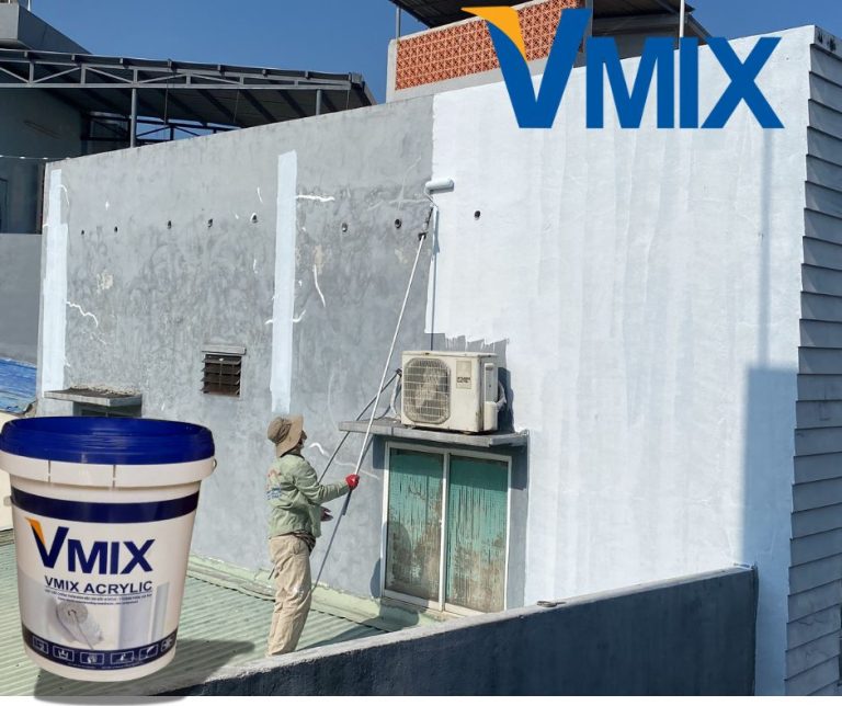 Chống Thấm Tường Vmix Acrylic – Giải Pháp Toàn Diện Cho Mọi Công Trình
